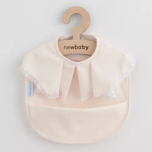 Luxus mosható előke New Baby 34 x 25 cm girl