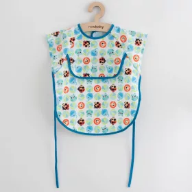 Baba előke-kötény New Baby 42 x 35 cm kék
