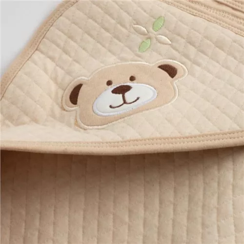 4 részes baba ajándékszett BIO pamut New Baby bézs