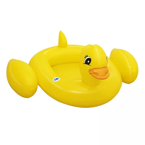 Bestway felfújható gyerekcsónak hangjelzéssel Kacsa 102x99 cm