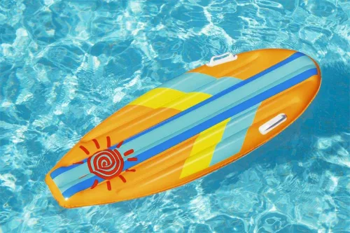 Felfújható gyerek szörfdeszka 114x46 cm Bestway narancssárga