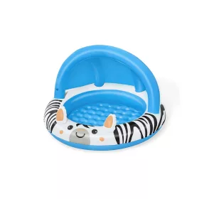   Gyermek felfújhatós medence tetővel Bestway Zebra 97cm x 66cm