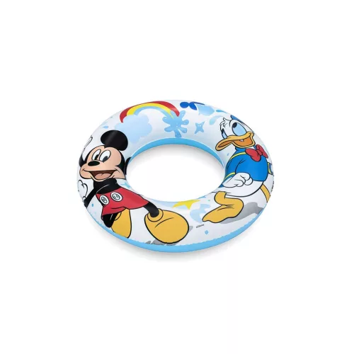 Gyermek felfújható úszógumi Bestway Mickey és barátai 56 cm