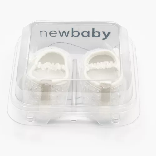 Baba csipke balettcipők New Baby bézs 12-18 h