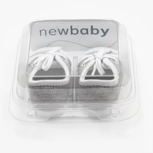 Baba tornacipő New Baby jeans szürke 12-18 h