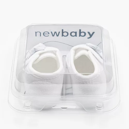 Baba cipők masnival New Baby fehér 3-6 h