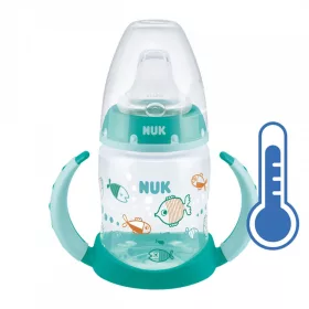   Baba tanuló itatópohár NUK hőmérséklet jelzővel 150 ml zöld