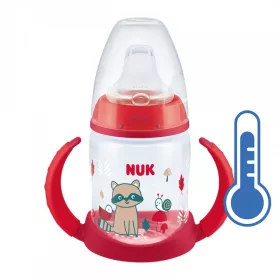   Baba tanuló itatópohár NUK hőmérséklet jelzővel 150 ml piros