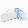 Baba szatén cipő New Baby kék 6-12 h