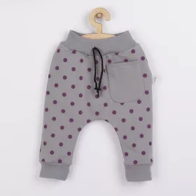 Baba szabadidő nadrág Koala Dots szürke