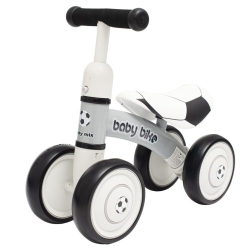 Gyerek futóbicikli Baby Mix Baby Bike Fekete-fehér foci