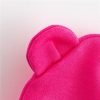 Baba pamut sapka fülekkel New Baby Kids sötét rózsaszín