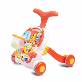 Gyermek fejlesztő bébikomp 2v1 Toyz Spark orange