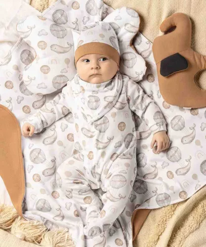 Baba pamut rugdalózó Nicol Miki