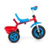 Gyerek háromkerekű bicikli Milly Mally Boby TURBO Cool Red