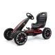 Go-kart Milly Mally Abarth pedálos gyerek gokart fekete