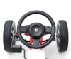 Go-kart Milly Mally Abarth pedálos gyerek gokart fekete