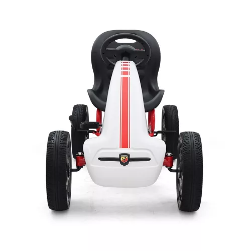 Go-kart Milly Mally Abarth pedálos gyerek gokart fehér
