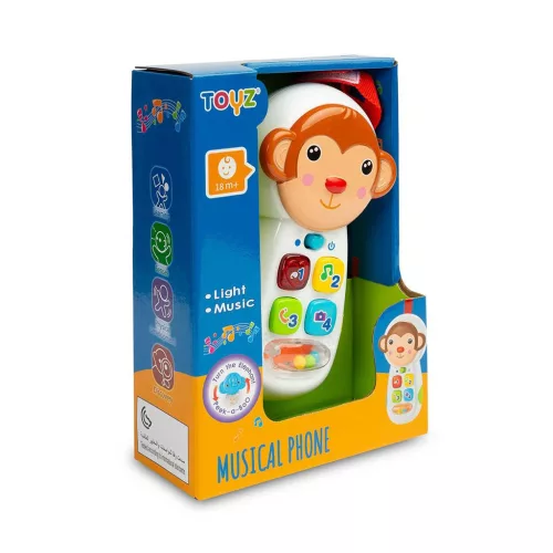 TOYZ Majmos Gyerek Interaktív Telefon Játék