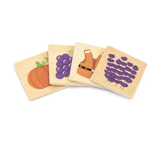 Fa puzzle színek Viga