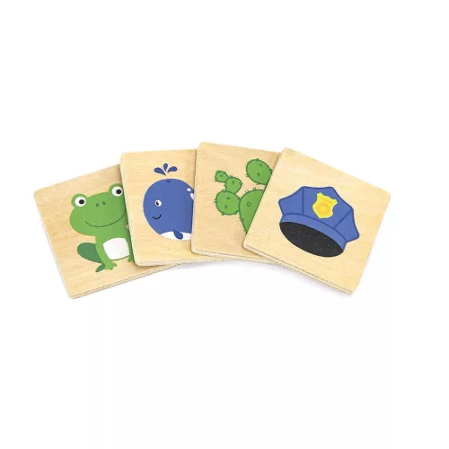 Fa puzzle színek Viga