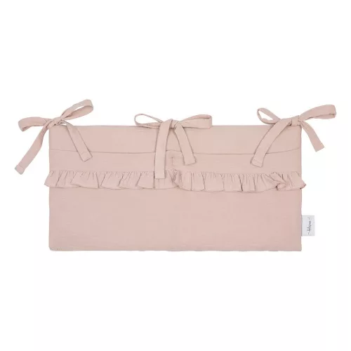 Zsebes kiságytároló Belisima Muszlin cappuccino