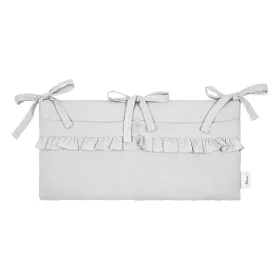 Zsebes kiságytároló Belisima Muszlin grey