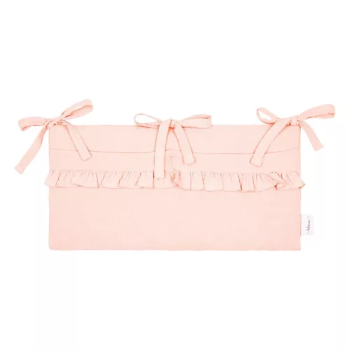 Zsebes kiságytároló Belisima Muszlin old pink