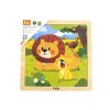 Fa képes kirakó puzzle Viga 9 db Lion