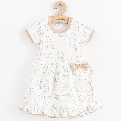 Baba nyári ruha fejpánttal New Baby Rabbit friends