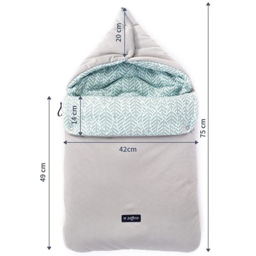 Multifunkcionális pólya Zaffiro 5in1 grafit