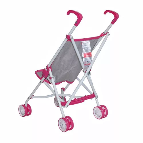 Játék golf babakocsi babáknak Milly Mally Julia Prestige Pink