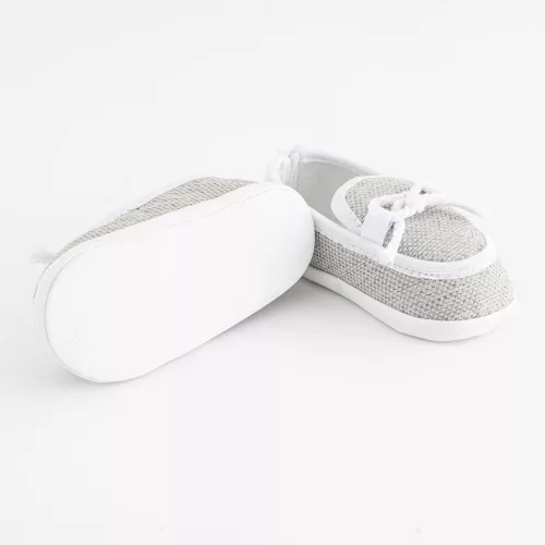 Baba mokaszin New Baby szürke 3-6 h