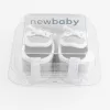 Baba mokaszin New Baby szürke 3-6 h