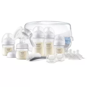   Avent Natural Response szoptatási készlet kézi mellszívóval és sterilizálóval