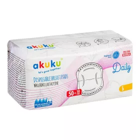 Szoptatós melltartó betét Akuku 60 db