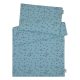 Pamut ágynemű szett kiságyba Belisima Soft 90/120 blue