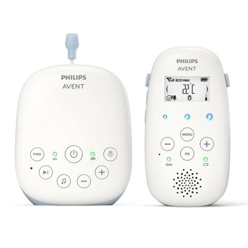 Digitális gyermek bébiőr Avent Baby DECT SCD715/52