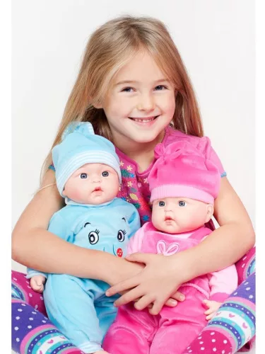 Magyarul beszélő és éneklő baba PlayTo Bibi 46 cm