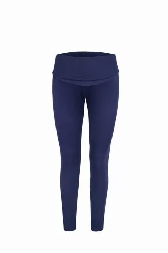 Magas derekú kismama leggings milk & love kék