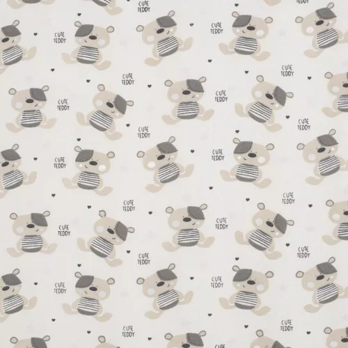 Gyerek habszivacs matrac New Baby BASIC 120x60x5 cm TEDDY BEAR