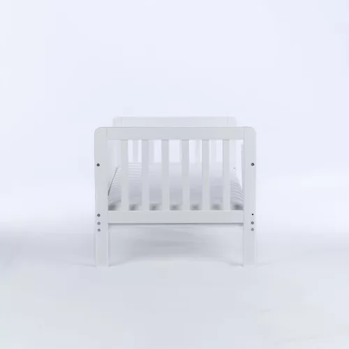 Gyerekágy leesésgátlóval Drewex Nidum 140x70 cm fehér