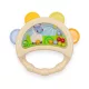 Gyerek csörgődob Baby Mix sárga