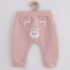 Baba szabadidő nadrág és pulóver New Baby Animals Bear régi rózsaszín színű