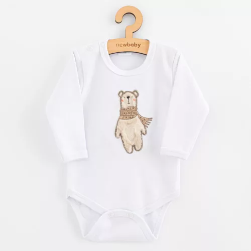 Baba hosszú ujjú body New Baby Polar Bear