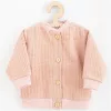 Baba muszlin kabátka New Baby Comfort clothes rózsaszín
