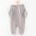 Baba muszlin kezeslábas kapucnival New Baby Comfort clothes szürke