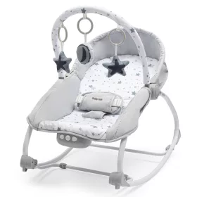   Multifunkcionális baba hinta pihenőszék Baby Mix csillagok zöld