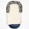 Téli lábzsák New Baby Lux Wool blue
