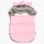 Luxus téli lábzsák füles kapucnival New Baby Alex Fleece pink